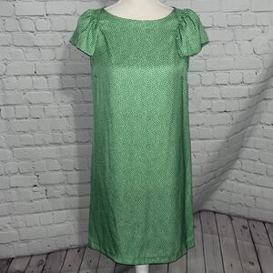 Zara Basic - Dress - Green and White - S